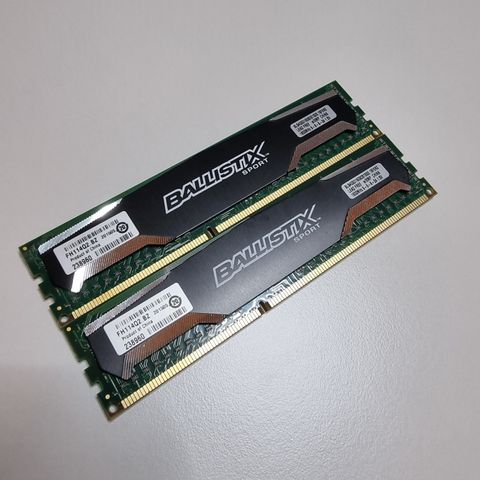 Crucial Ballistix Sport DDR3 1600MHz 2x4GB
