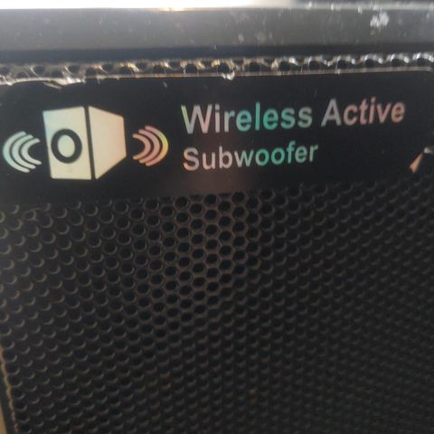 Trådløs subwoofer