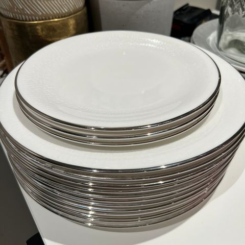 Magic middagsservice fra Royal Porcelain (2 tallerkner solgt, 12 igjen)