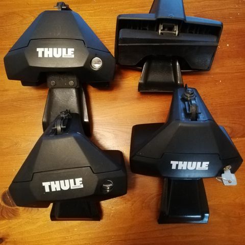 Thule takstativ føtter fotsett til VOLKSWAGEN VW Polo. Kit 5015