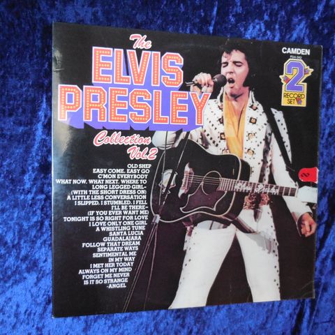 ELVIS PRESLEY - THE COLLECTION VOL.2 - SAMLEALBUM MANGE HITS - JOHNNYROCK