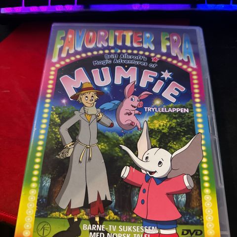 Mumfie tryllelappen dvd