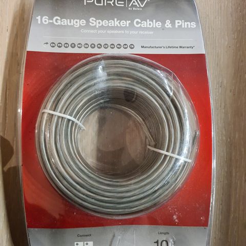 Belkin PureAV 16-Gauge Speaker Cable