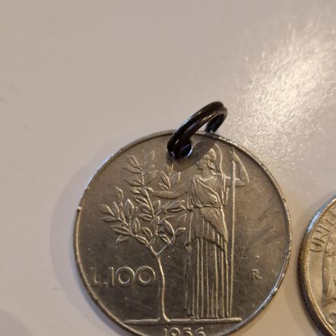 Mynt 100 Lire 1956