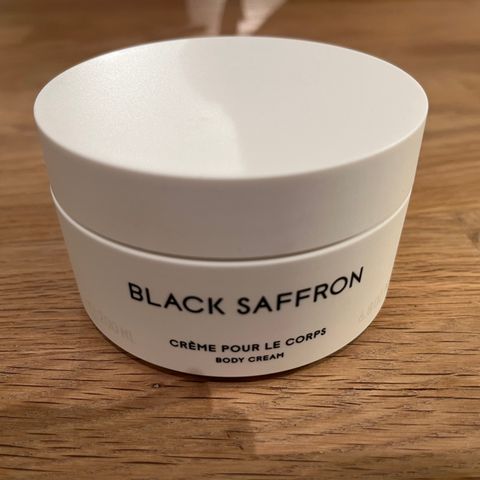 Byredo Black Saffron Body Cream