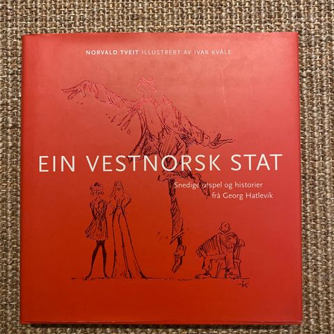 📚BORGE ANTIKVARIAT: «Èin vestnorsk stat» Georg Hatleviks