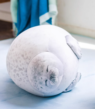 seal animal pute/cushion (Arale from Osaka aquarium) 80cm