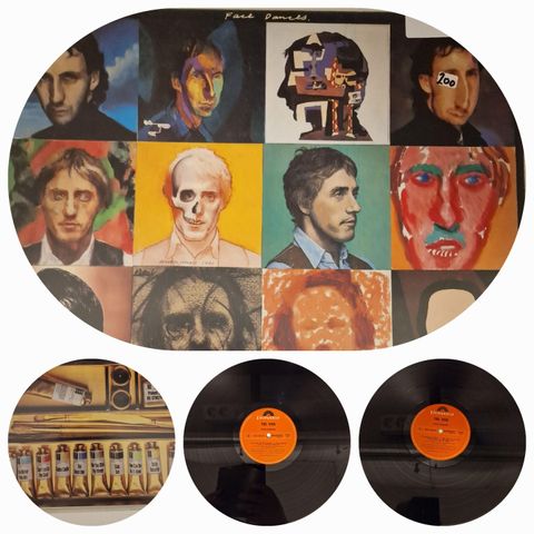 THE WHO/FACE DANCES 1981 - VINTAGE/RETRO LP-VINYL (ALBUM)