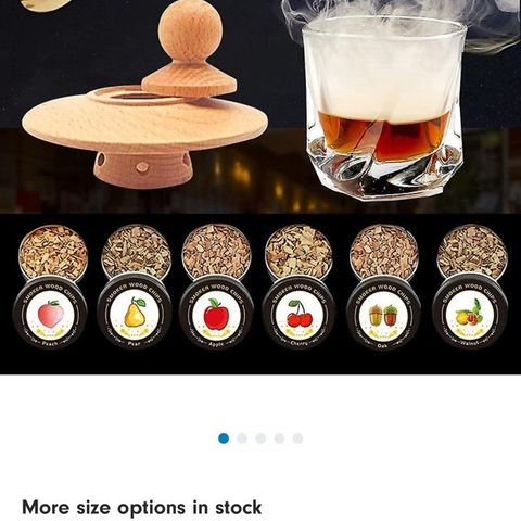 Whisky/cocktail Smoker/infuser kit