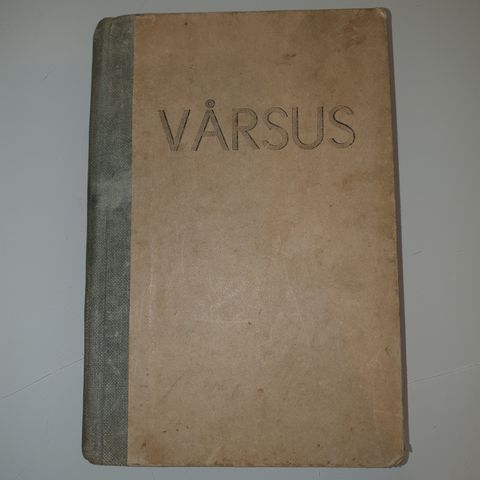 Anders Gil: Vårsus. Songar og Salmar fra 1937