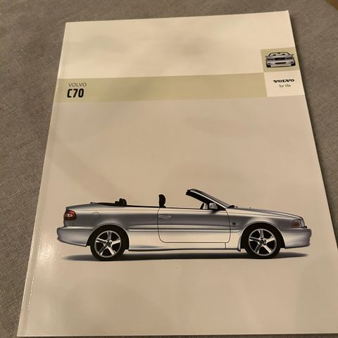 Volvo C70 Cabriolet brosjyre