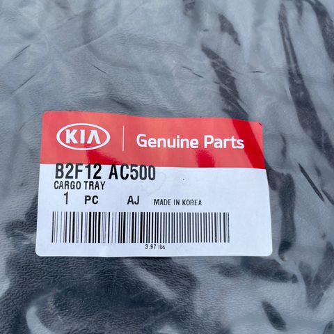 Original bagasjeromsmatte til Kia Soul II 2014-2019