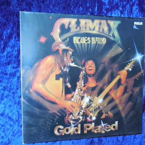 CLIMAX BLUES BAND - GOLD PLATED - ENGELSK BLUESROCK FUNK - JOHNNYROCK