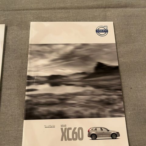 Volvo XC60 brosjyrer 2 stk