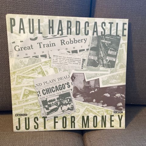 Paul Hardcastle – Just For Money  - Maxi