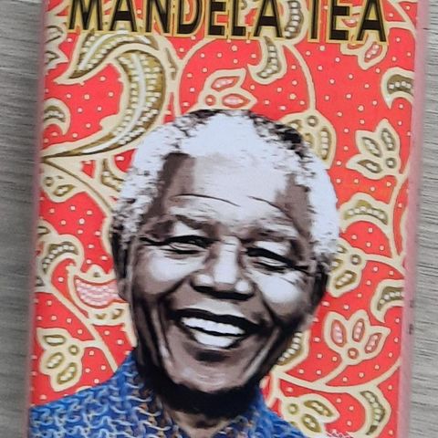 Mandela Tea organic Rooibosh tea 20 tebags samleobjekt gave?