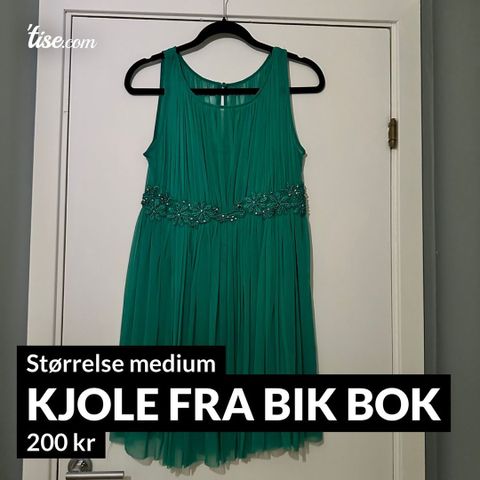 Kjole fra Bik Bok (str M)