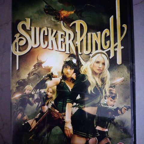 Dvd. SuckerPunch. Fantasy/Action. Norsk tekst.