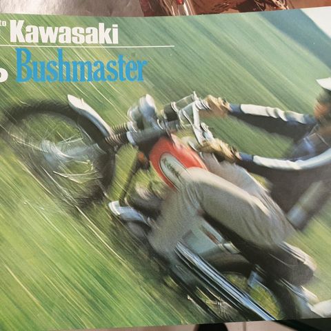 Kawasaki 90 bushmaster G3TR G3SS Brosjyre