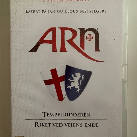 Arn - Tempelridderen og Riket Ved Veiens Ende (2 disker), norsk tekst