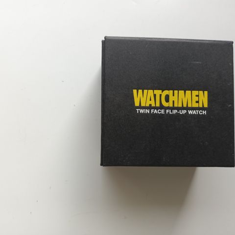 Watchmen Twin Face Flip Up Watch 2008 Promo klokke
