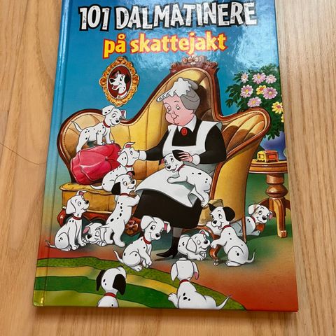 Pent brukt barnebok - 101 dalmatinere på skattejakt.