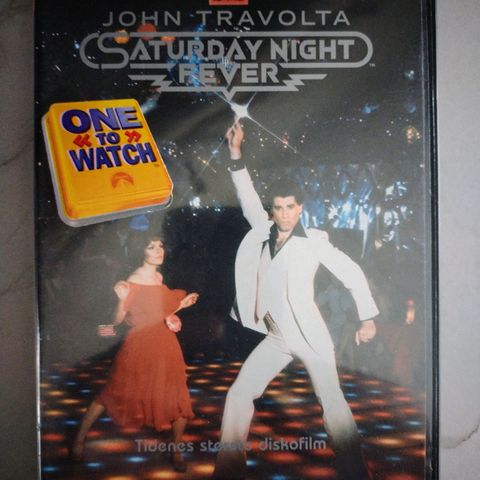 Dvd. Saturday night fever. John Travolta. Norsk tekst.