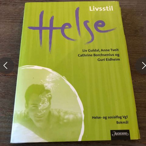 ! BOK: «Helse - livsstil» Helse- og sosialfag VG1