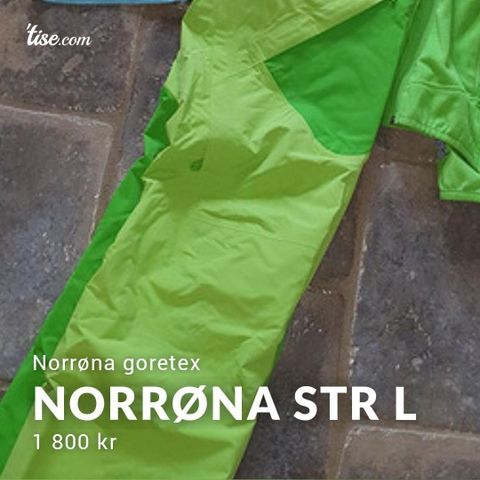 Norrøna goretex bukse