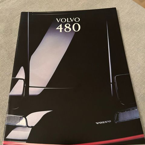 Volvo 480 brosjyre