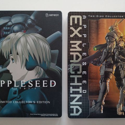 Appleseed & Appleseed Ex Machina Steelbook