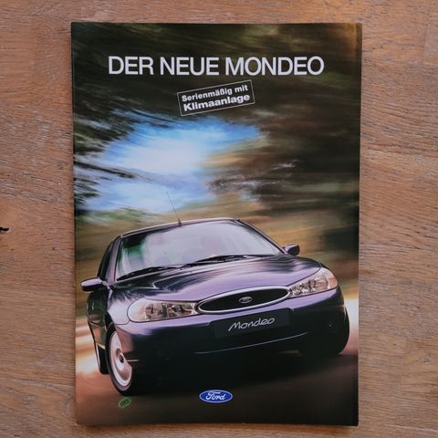 Brosjyre Ford Mondeo 1997 (02/1997)