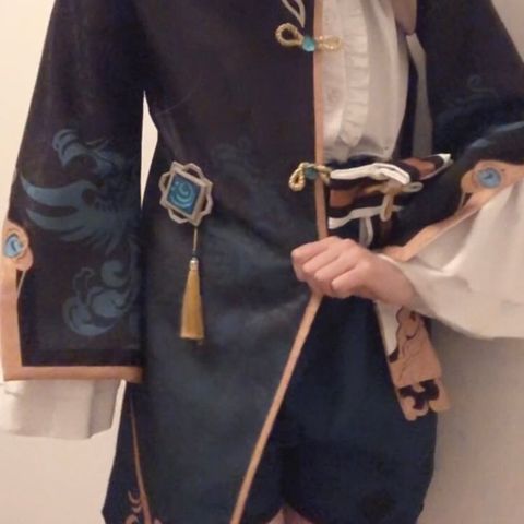 Xingqiu cosplay Genshin Impact kostyme