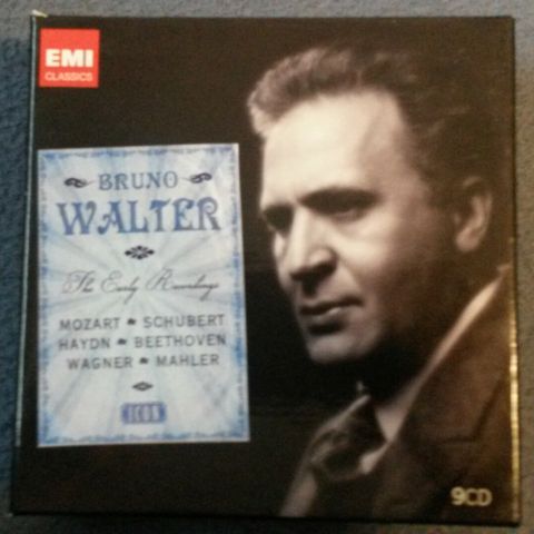 Bruno Walter: The early recordings (9CD) EMI