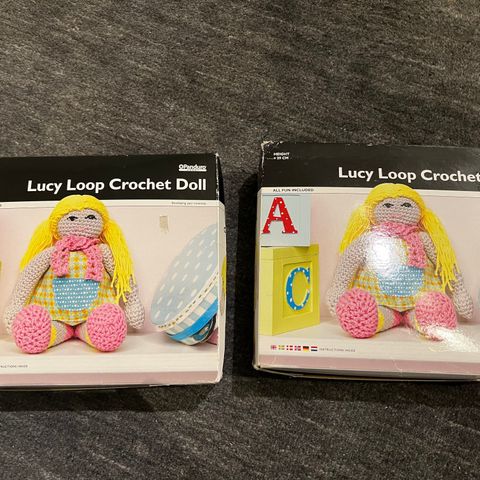 Lucy Loop Crochet Doll,  hekle din egen dukke