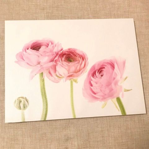 ! BILDE: blomsterbilde, 30 x 40 cm