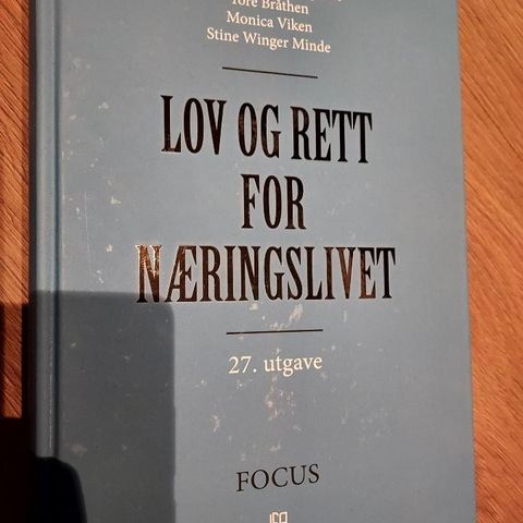 Lov og rett for næringslivet