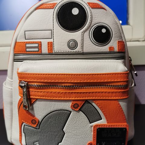 Ubrukt BB8 Star Wars Loungefly mini ryggsekk