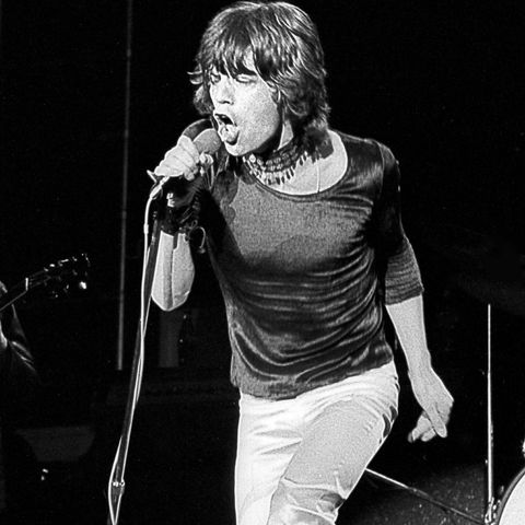 Mick Jagger Rolling Stones Signert fotografi  av Petter Mejlænder