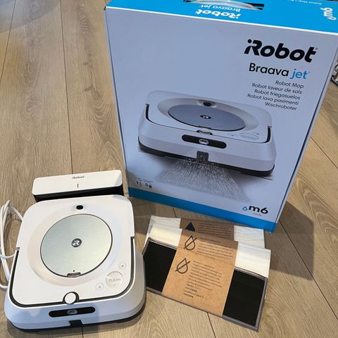 Robot Braava Jet m6,  2023 modell (gulvvasker)