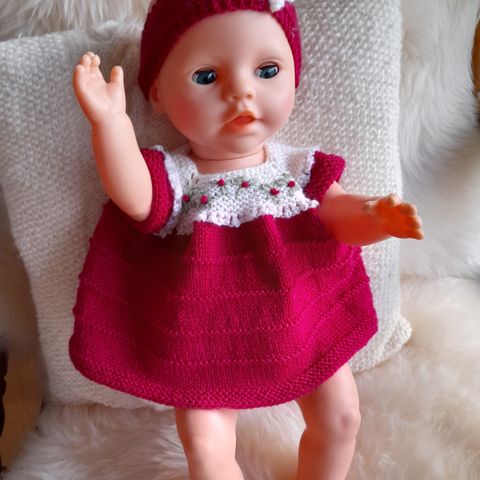 Babyborn strikkede dukkeklær