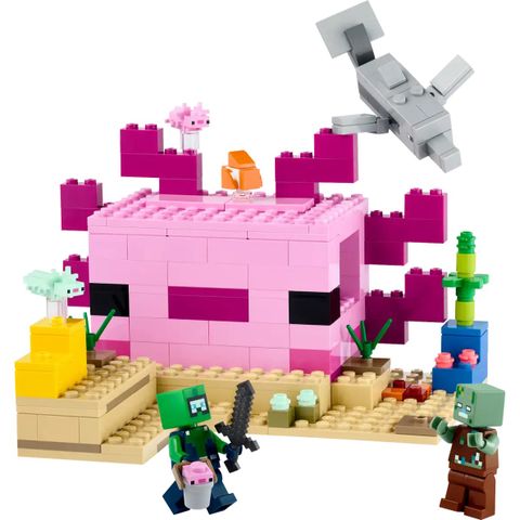 LEGO Minecraft Axolotl-huset