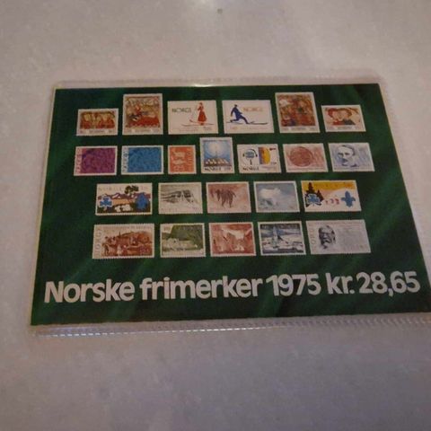 Postens årssett 1975