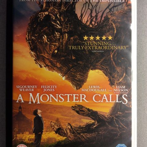 DVD - A monster calls