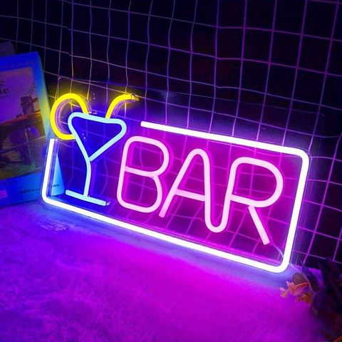 Neonskilt Bar