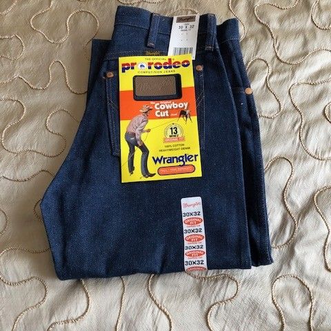 Nye Wrangler jeans fra 90-tallet