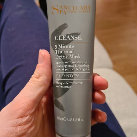 Sanctuary spa covent garden cleanse 5 min thermal detox mask