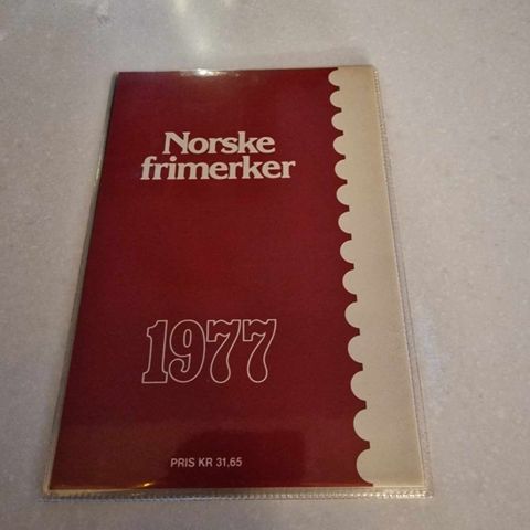 Postens årssett 1977