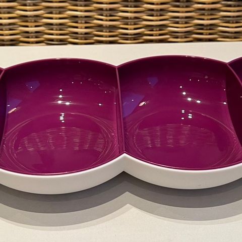 Tupperware Allegra Serveringssenter - lilla