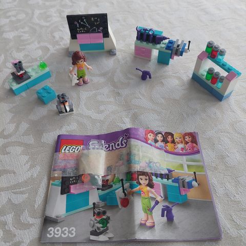 Lego friends 3933 (Olivia's verksted)